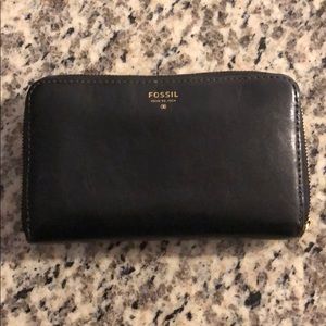 Fossil Small Black Wallet